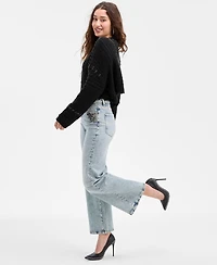 Guess Women's Ankle Wide-Leg Jeans
