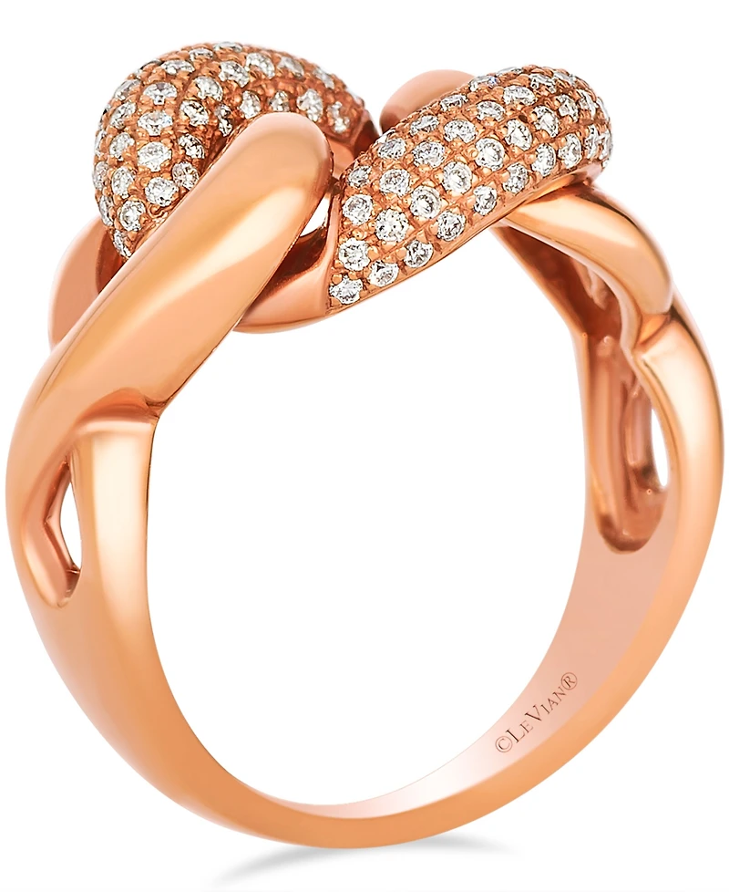 Le Vian Vanilla Diamond Ring ( 0.48 ct. t.w.) in 14K Strawberry Gold