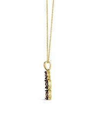 Le Vian Chocolate Diamond (1.11 ct. t.w.) & Nude Diamond (.04 ct. t.w.) Pendant Necklace in 14K Honey Gold