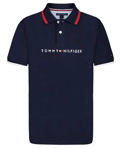 Tommy Hilfiger Big Boys Tomas Short Sleeves Polo Shirt