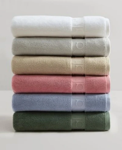 Calvin Klein Iconic Cotton Jacquard Bath Towels