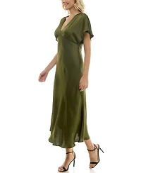 Taylor Women's Dolman Sleeve A-Line Dress