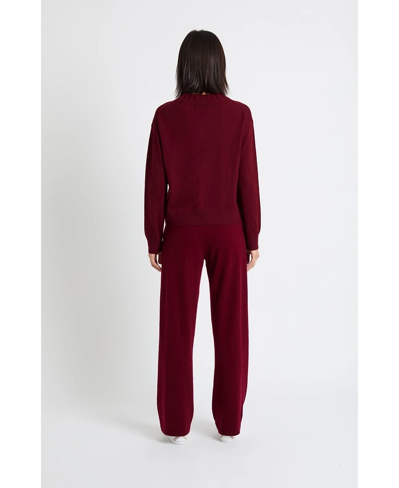 Chinti & Parker Women's Wool-Cashmere Ribbed V-neck Sweater