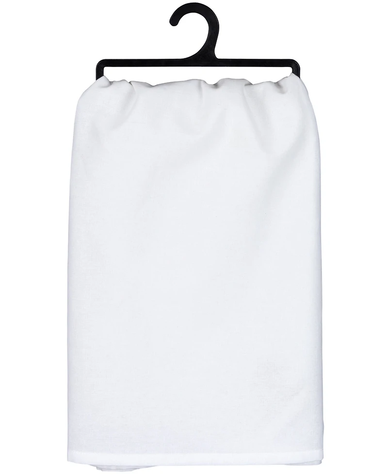 Primitives by Kathy Just Want to Hang Out with My Dog Kitchen Towel