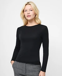 French Connection Knit Long Sleeve Top
