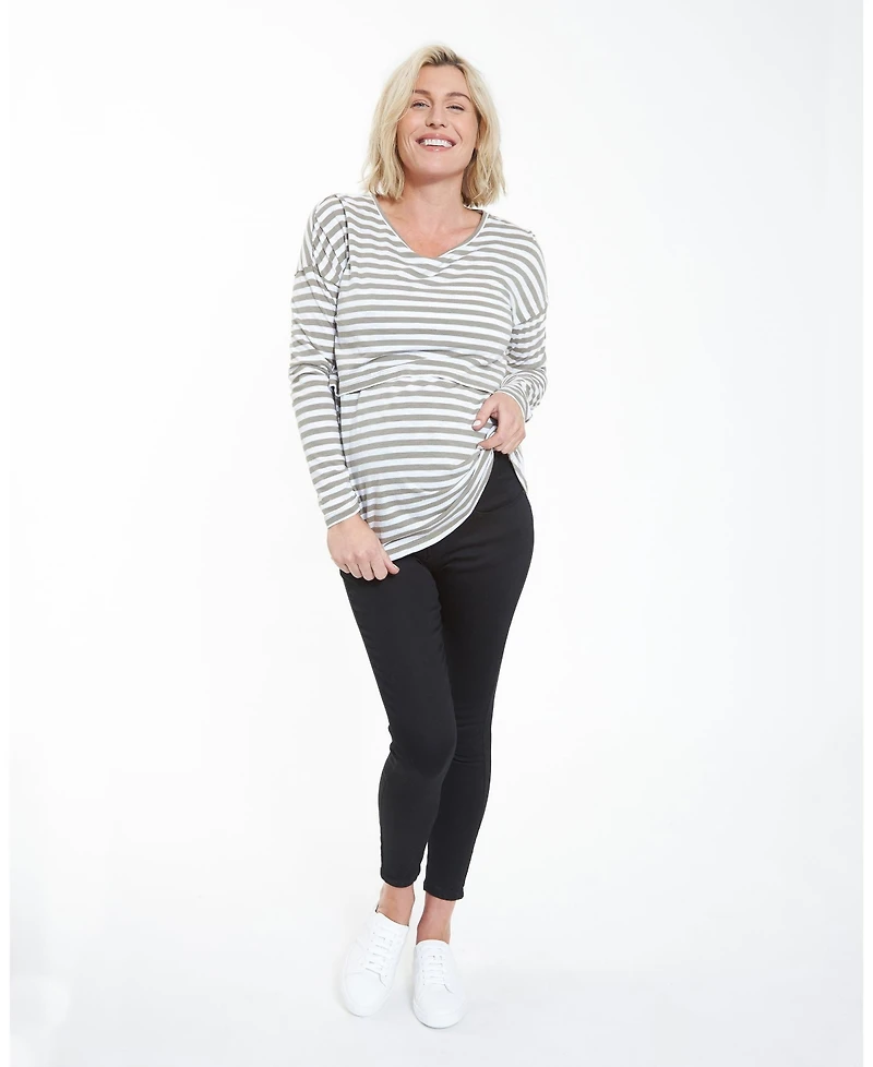 Ripe Maternity Rebel Ankle Grazer Jegging