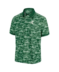 Tommy Bahama Men's Green Michigan State Spartans Sport Bay View IslandZone Polo Shirt