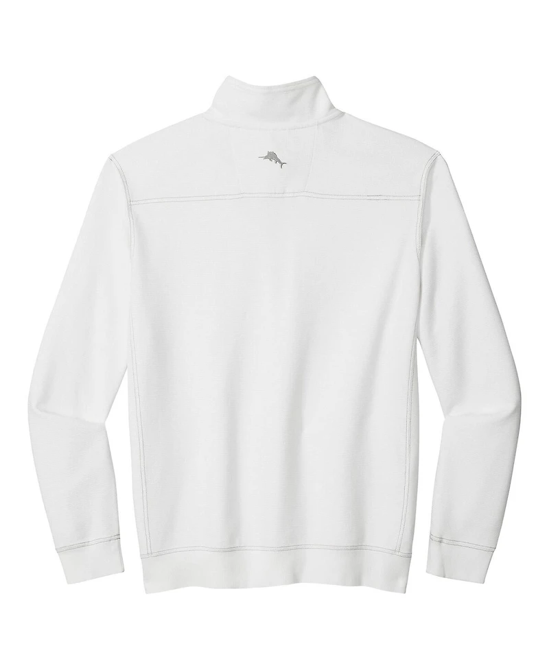 Tommy Bahama Men's White Michigan State Spartans Montego Bay Half-Zip Jacket