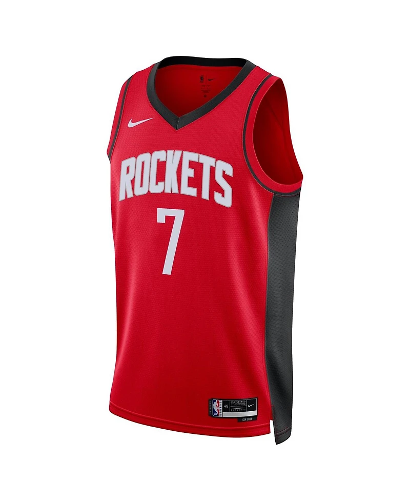 Nike Men's and Women's Kevin Durant Red Houston Rockets Swingman Player Jersey - Icon Edition