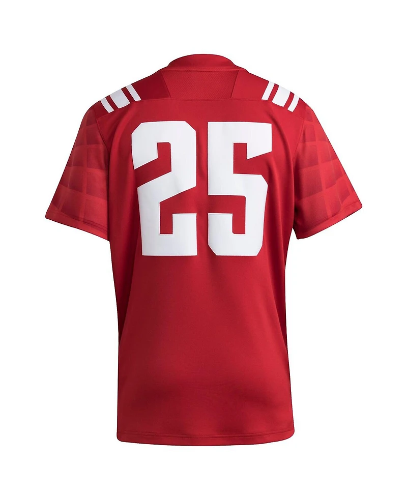 Adidas Men's 25 Red Nc State Wolfpack Premier Strategy Jersey