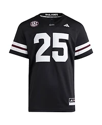 Adidas Men's 25 Black Mississippi State Bulldogs Premier Strategy Jersey