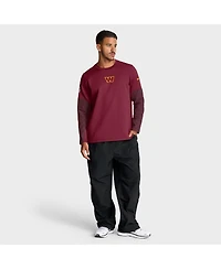 Nike Men's Burgundy Washington Commanders Sideline Scripted to Win Performance Long Sleeve T-Shirt
