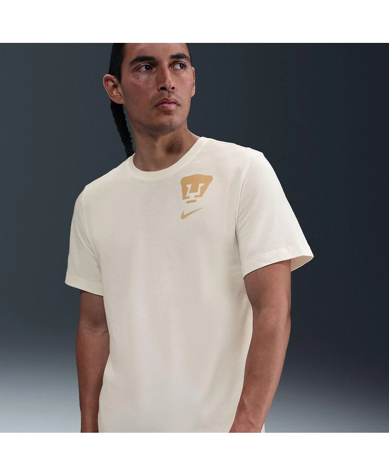 Nike Men's Cream Pumas Crest T-Shirt