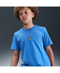 Nike Big Boys and Girls Blue Tottenham Hotspur Total 90 Remix T-Shirt