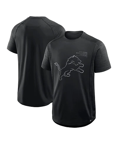Fanatics Men's Black Detroit Lions Deceptive Juke T-Shirt