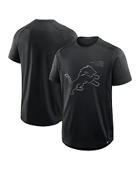 Fanatics Men's Black Detroit Lions Deceptive Juke T-Shirt