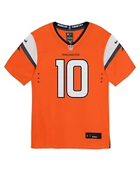 Nike Preschool Bo Nix Orange Denver Broncos Team Player Game Jersey