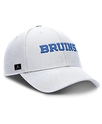 Jordan Men's White Ucla Bruins 2025 On-Field Rise Performance Adjustable Hat
