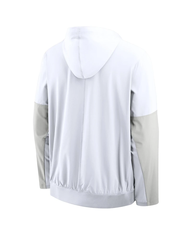Nike Men's White Tennessee Volunteers Anorak Half-Zip Hoodie Jacket