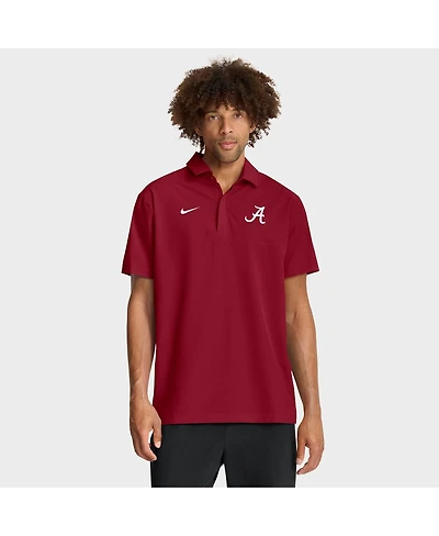 Nike Men's Crimson Alabama Tide 2025 Coaches Sideline Polo Shirt