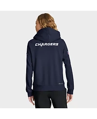 Nike Women's Navy Los Angeles Chargers Sideline Standard Issue Throwback Dri-fit Hoodie