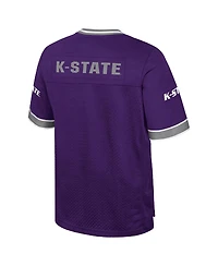 Colosseum Men's Purple Kansas State Wildcats Nothing but the Hits Football Jersey