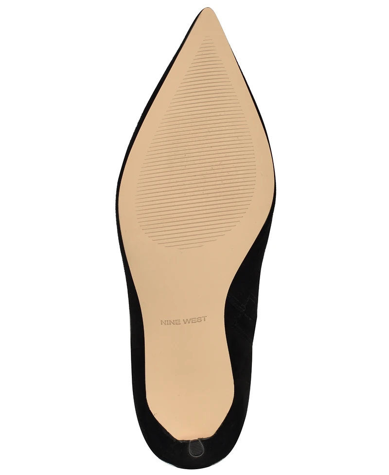 Nine West Women's Cook Wide Calf Tall Stiletto Dress Boots