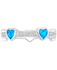 Macy's Opal (0.30 ct. t.w.) Ring Sterling Silver