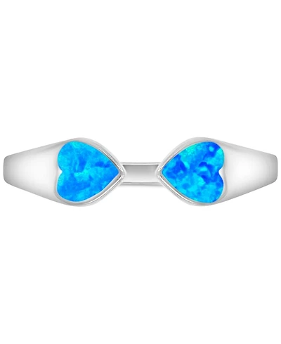Macy's Opal (0.30 ct. t.w.) Ring Sterling Silver