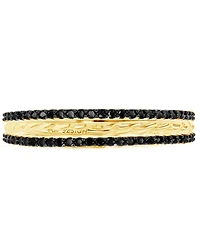 Macy's Cubic Zirconia Ring Trio Stack (1.044 ct. t.w.) 14K Yellow Gold Over Sterling Silver