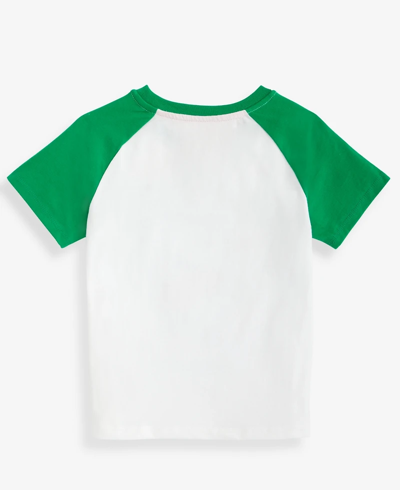 Epic Threads Boys Toddler 2T-4T Grinch Raglan Sleeve T-Shirt, Macy's Exclusive