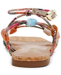 Steve Madden Women's Tides Studded Strappy Flat Sandals