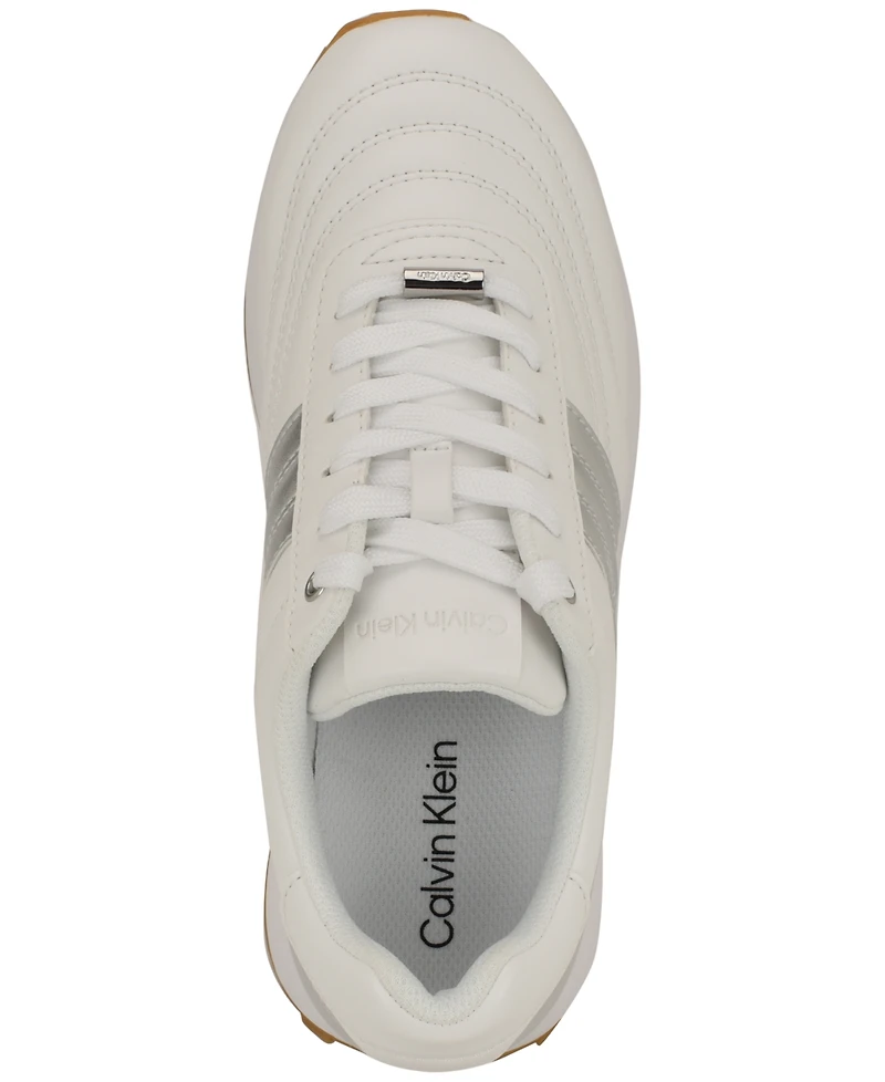 Calvin Klein Women's Tatyann Retro Lace-Up Sneakers