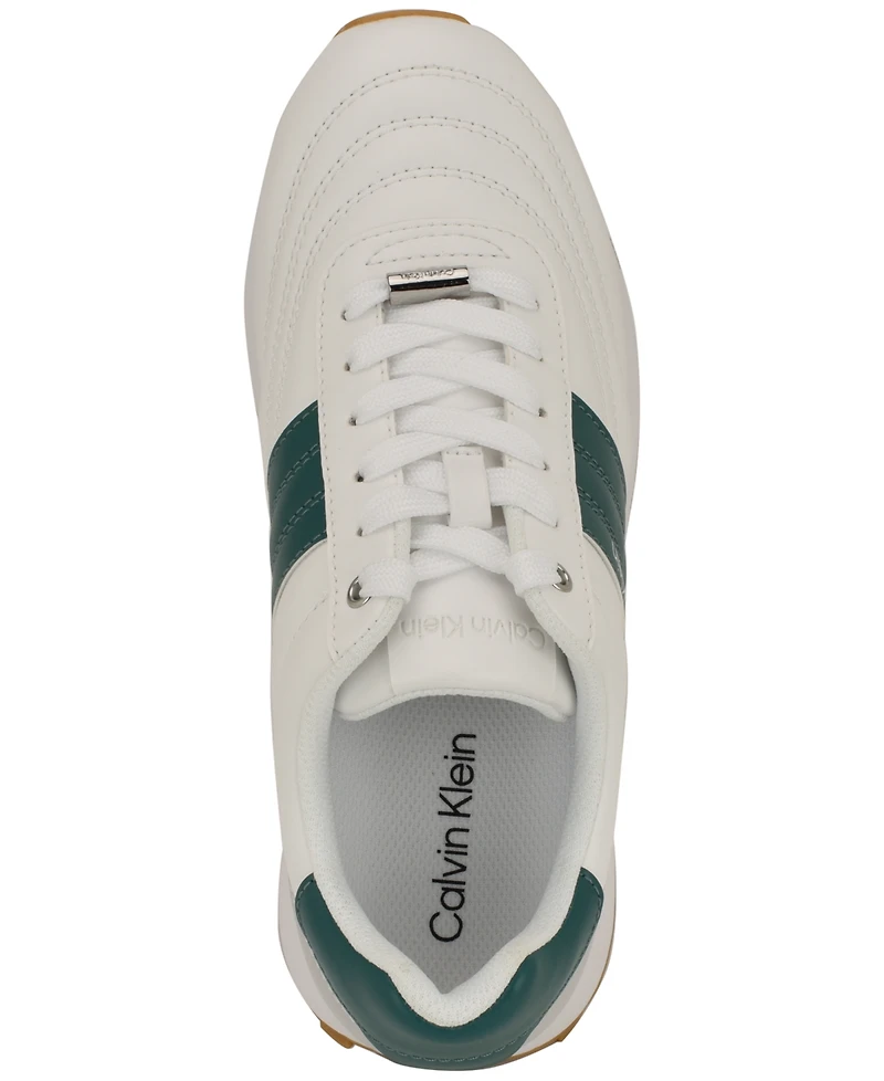 Calvin Klein Women's Tatyann Retro Lace-Up Sneakers