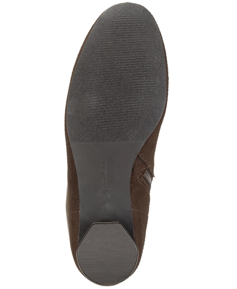 Style & Co Women's Brysonn Round Toe Boots, Macy's Exclusive