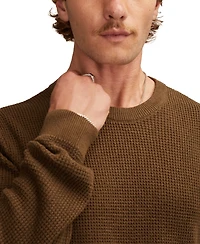 Lucky Brand Men's Waffle Crewneck Sweater