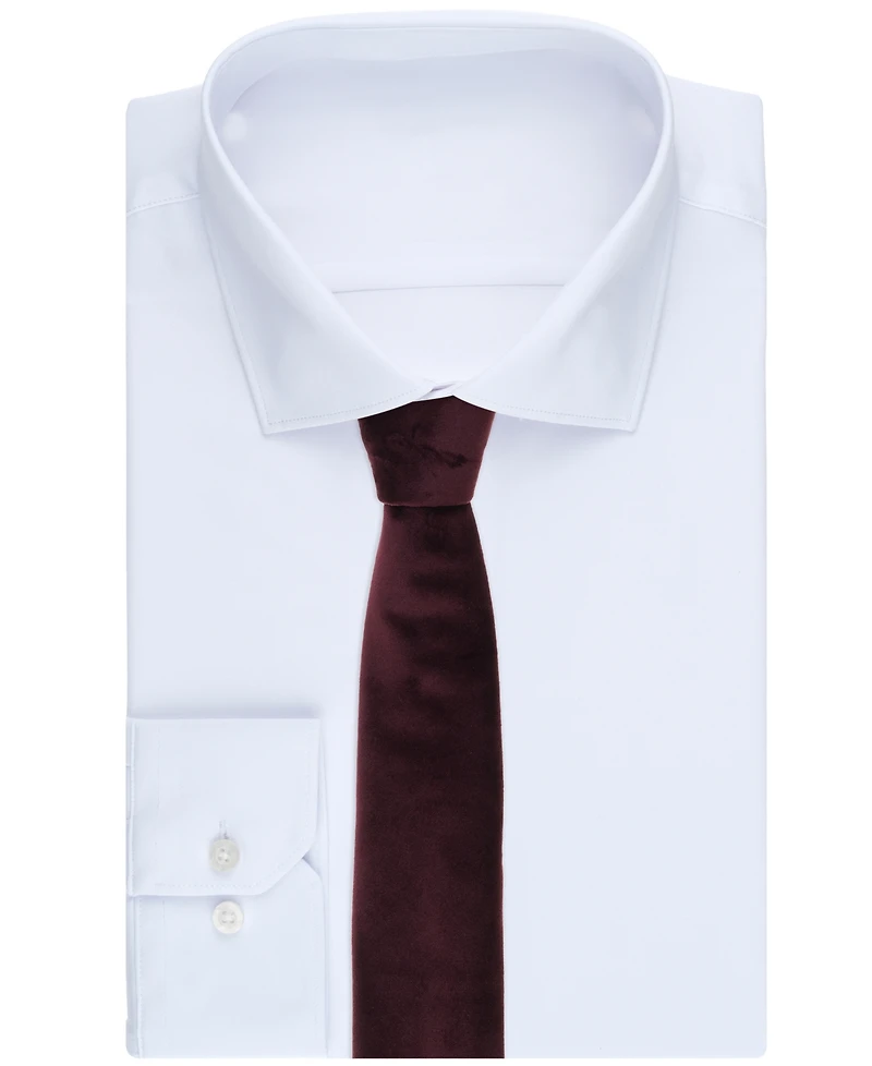 Bar Iii Men's Tux Velvet Solid Tie, Macy's Exclusive
