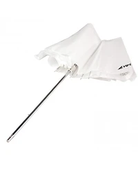 Westcott 43"; Optical White Satin Collapsible Umbrella