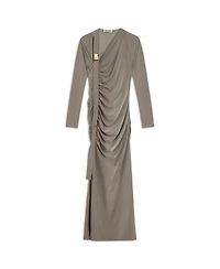 Nocturne Women's Metal Buckle Detailed Maxi Dress