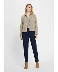 Olsen Women's Faux Suede Jacket