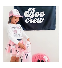 Sweet Wink Little and Big Girls Spooky Coquette Halloween Long Sleeve Shirt