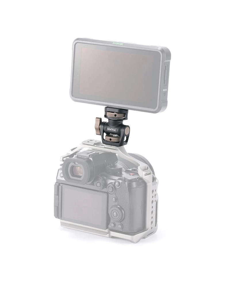 Tilta 1/4"-20 Accessory Mounting Bracket with Locating Pins, Black