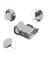 SmallRig HawkLock Quick Release Cage Kit for Sony FX3/FX30 Camera