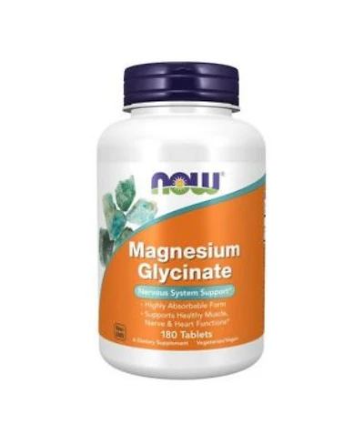 Now Foods Magnesium Glycinate 180 Tabs
