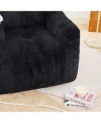 Streamdale Oversized Bean Bag Sofa with Memory Foam for Adults Lazy Chair with Armrest