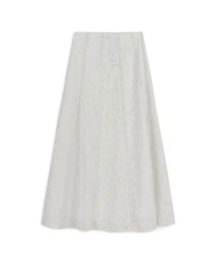 Nocturne Women's Embroidery Detail Midi Skirt