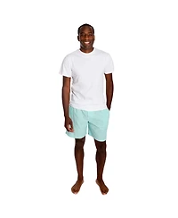 Sant and Abel Men's Hepburn Gingham Mint Sleep Shorts