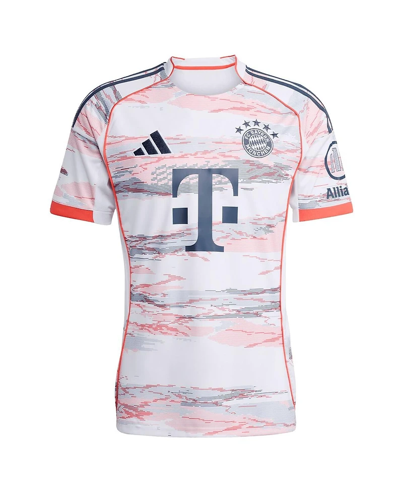 Adidas Men's Harry Kane White Bayern Munich 2025/26 Away Replica Player Jersey