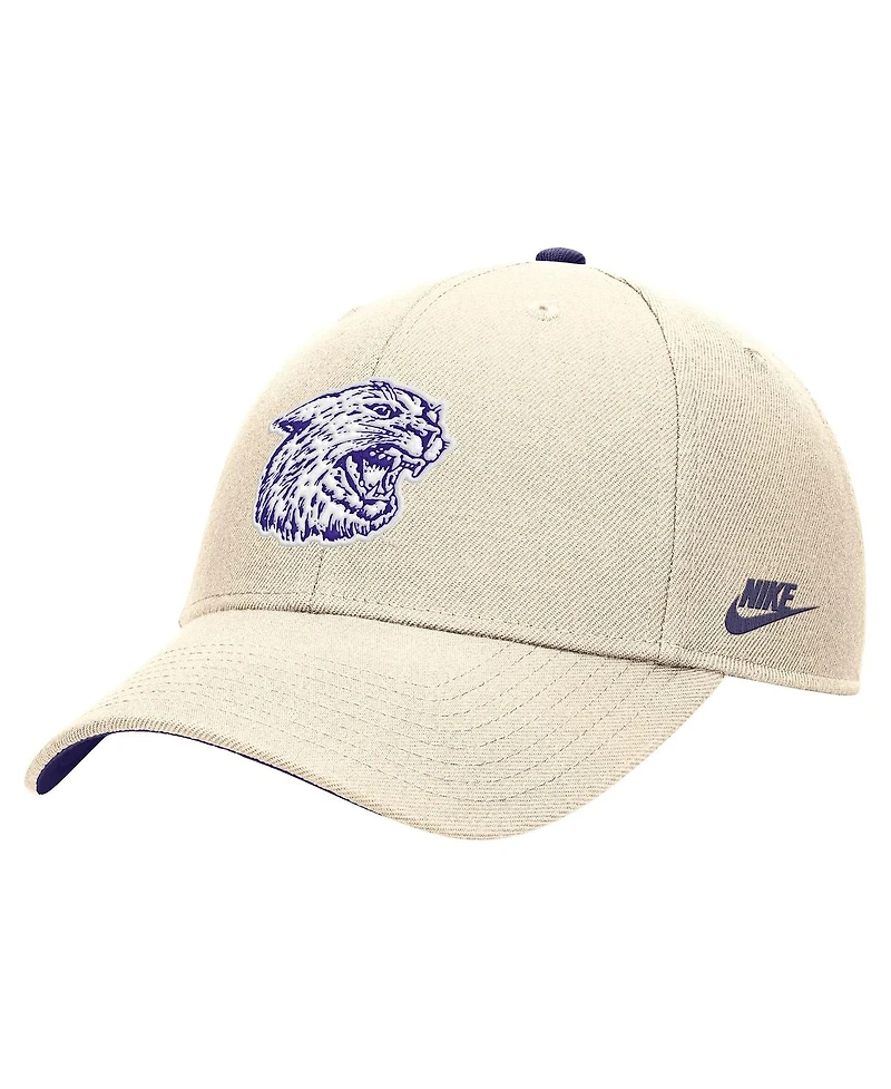 Nike Men's Natural Kansas State Wildcats Rise Adjustable Hat