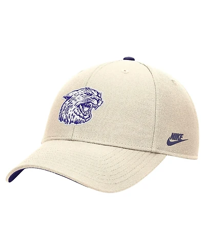 Nike Men's Natural Kansas State Wildcats Rise Adjustable Hat